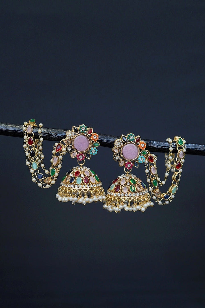 Royal Dangling Jhumkay With Sahara - RS ZEVARS