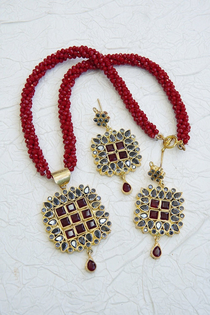 Royal Style Farshi Twisted Mala Set - RS ZEVARS
