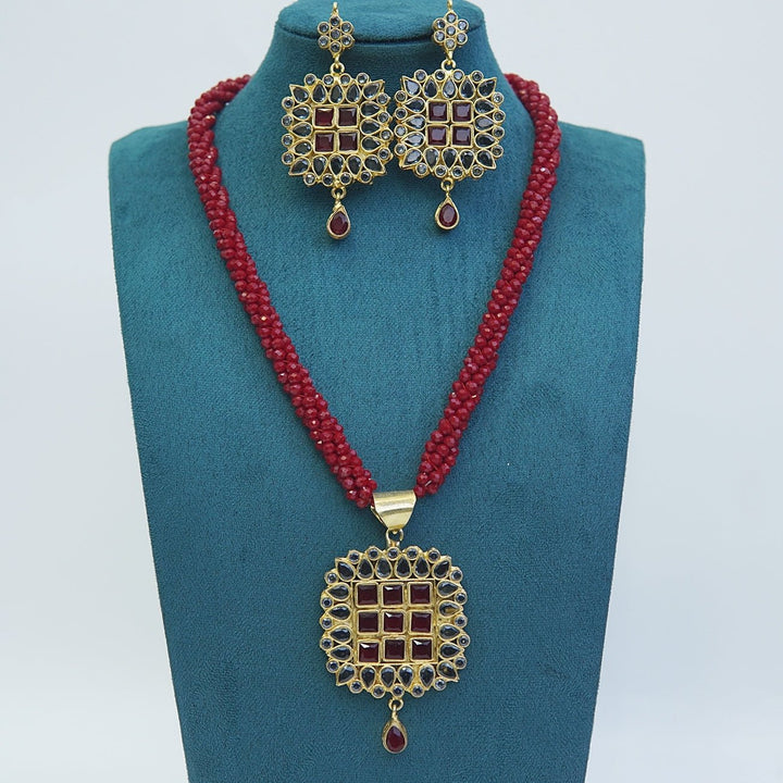 Royal Style Farshi Twisted Mala Set - RS ZEVARS