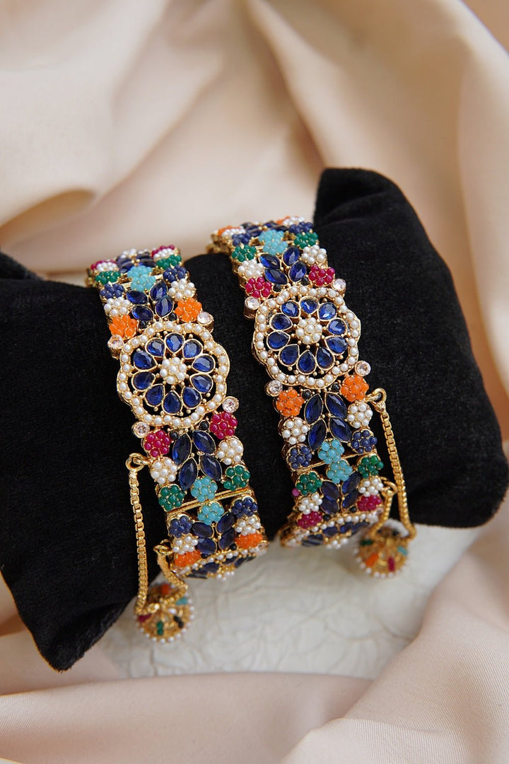 Semi - Precious Gemstones Kangan - RS ZEVARS