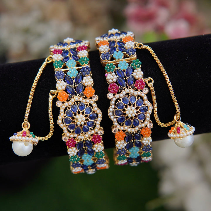 Semi - Precious Gemstones Kangan - RS ZEVARS