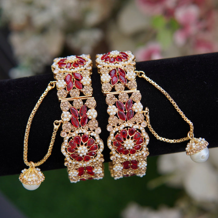 Semi - Precious Gemstones Kangan - RS ZEVARS