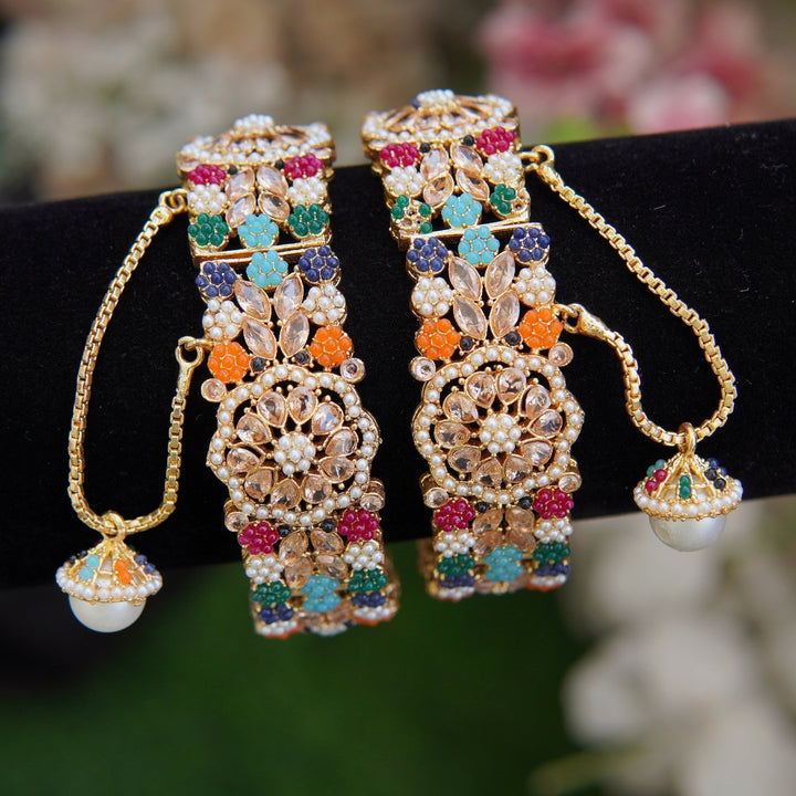 Semi - Precious Gemstones Kangan - RS ZEVARS