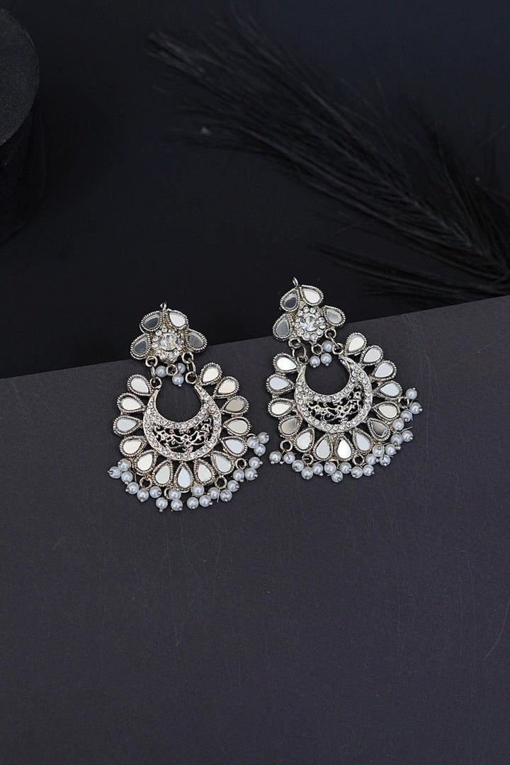 Small Manjus Chand Bali Earrings - RS ZEVARS