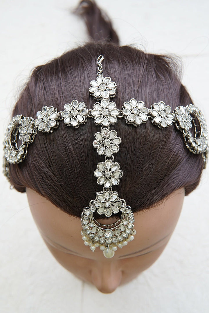Stunning Kundan Maang Patti - RS ZEVARS
