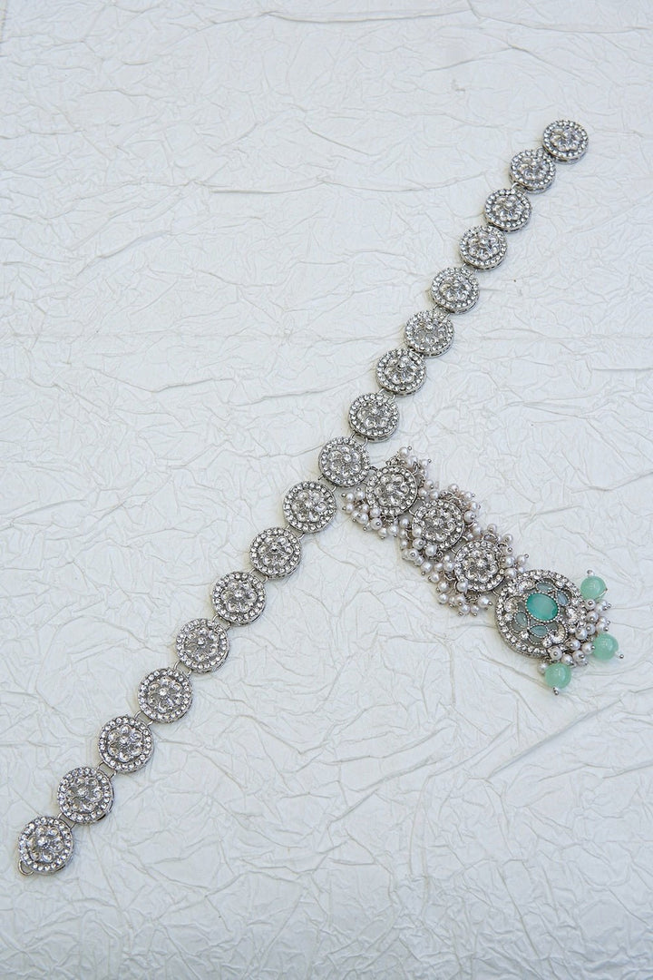 Timeless Pearl Embellished Matha Patti - RS ZEVARS