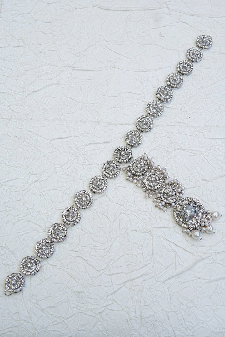 Timeless Pearl Embellished Matha Patti - RS ZEVARS