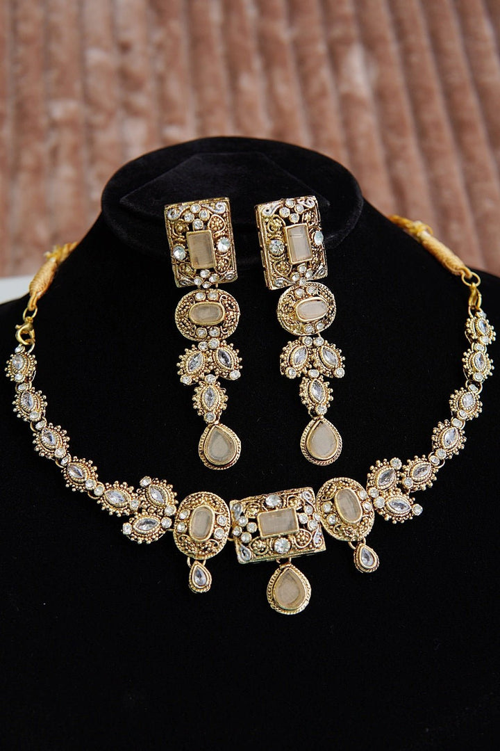 Turkish Antique Choker Set - RS ZEVARS