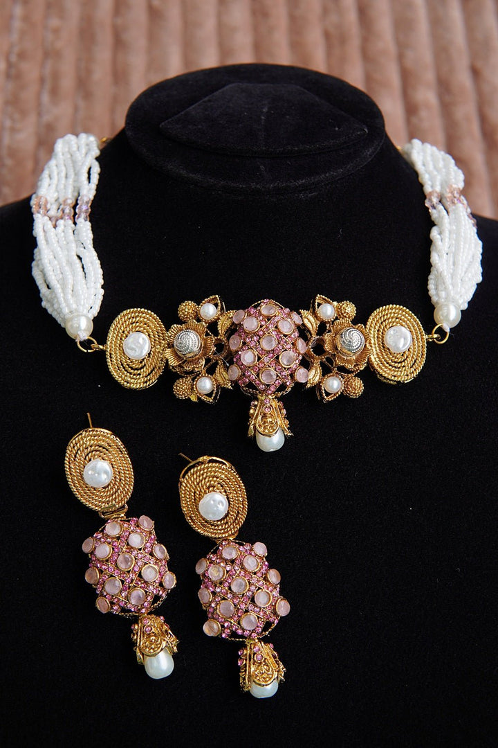 Turkish Antique Choker Set - RS ZEVARS