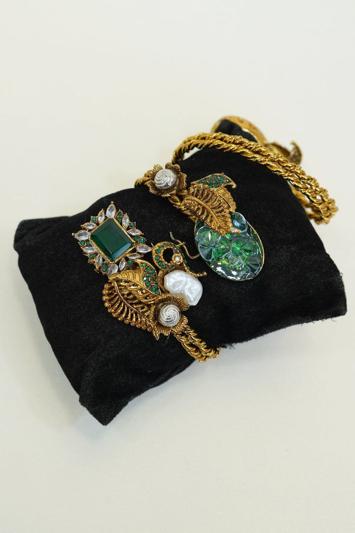 Turkish Antique Kara Bracelet Single Piece - RS ZEVARS