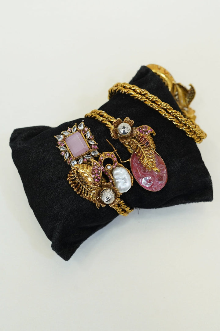 Turkish Antique Kara Bracelet Single Piece - RS ZEVARS