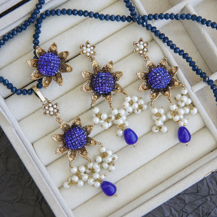 Turkish Antique Locket Combo Set - RS ZEVARS