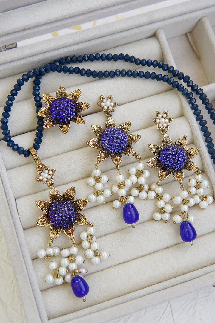 Turkish Antique Locket Combo Set - RS ZEVARS