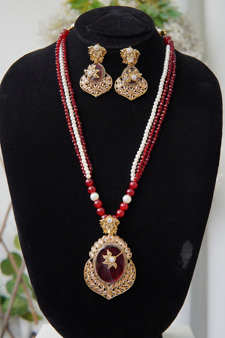 Turkish Antique Pendant Set - RS ZEVARS