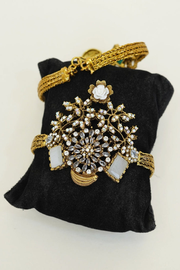 Turkish Antique Plating Bracelet - RS ZEVARS