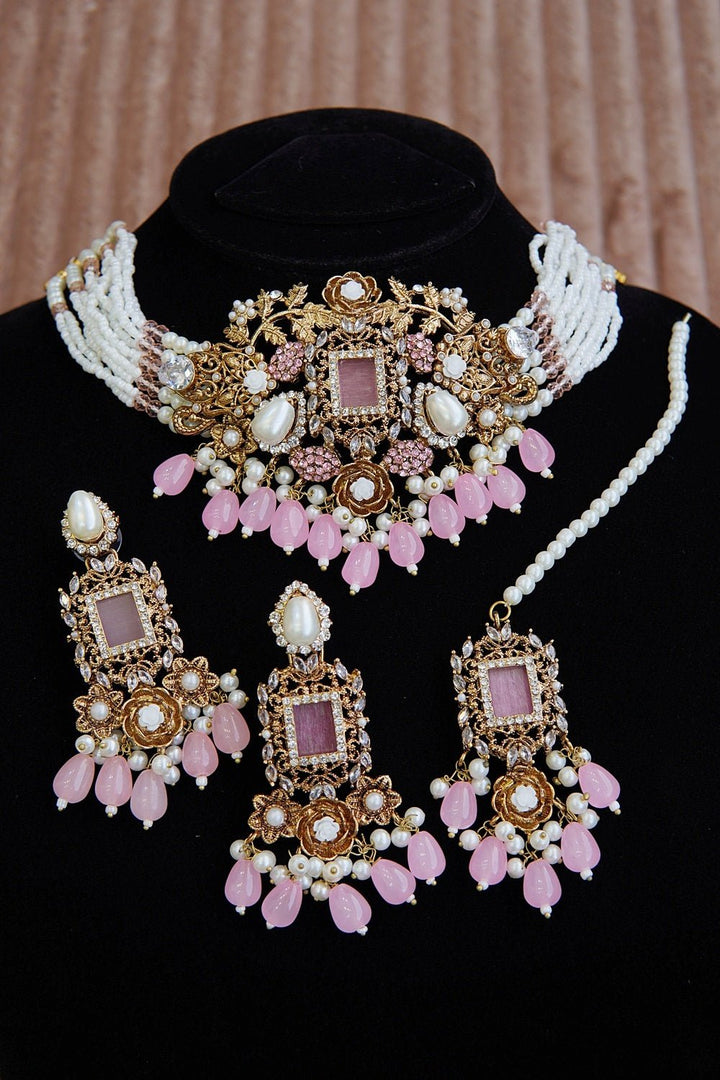 Turkish Elegant Choker Set - RS ZEVARS