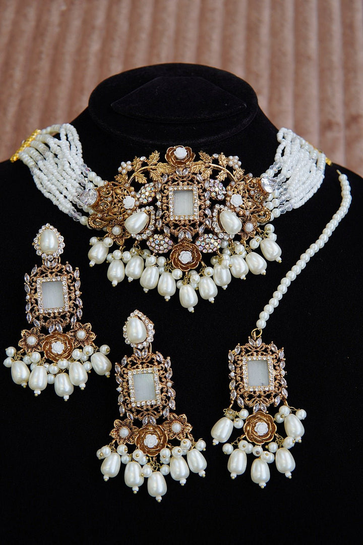 Turkish Elegant Choker Set - RS ZEVARS