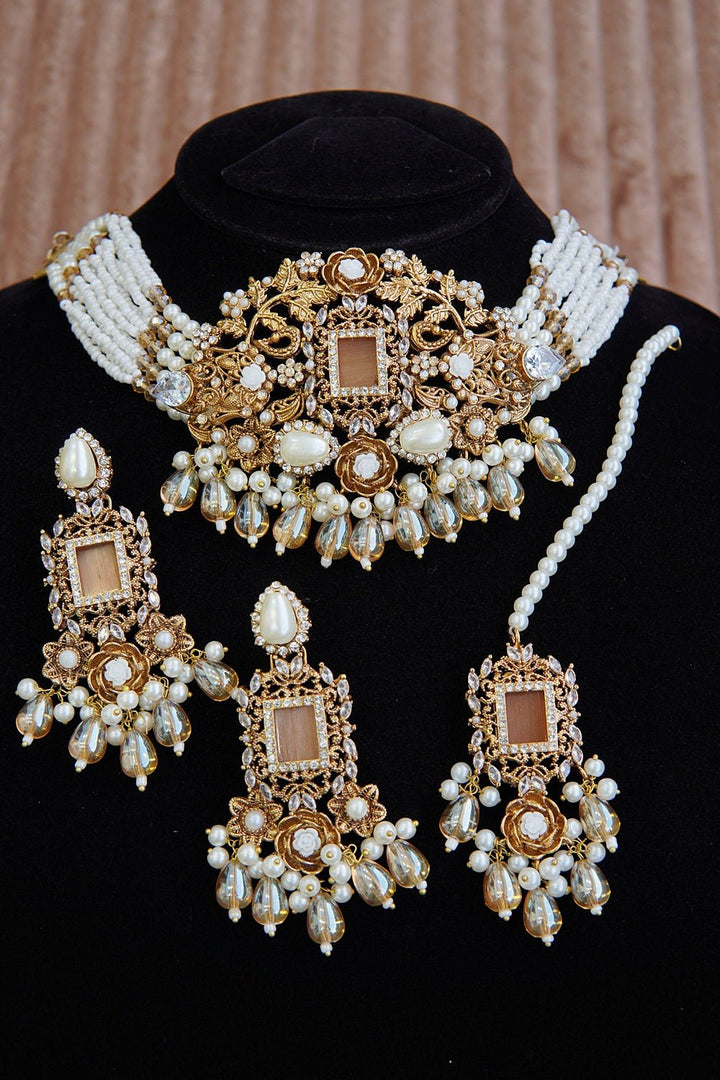 Turkish Elegant Choker Set - RS ZEVARS