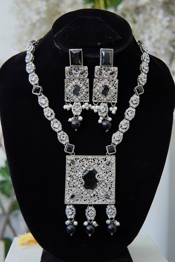 Turkish Gemstone Designer Mala Set - RS ZEVARS