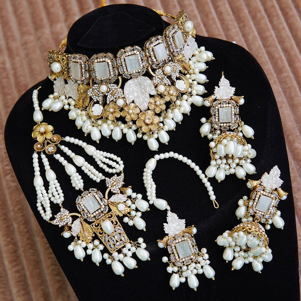Turkish Gold Plated Bridal Set - RS ZEVARS