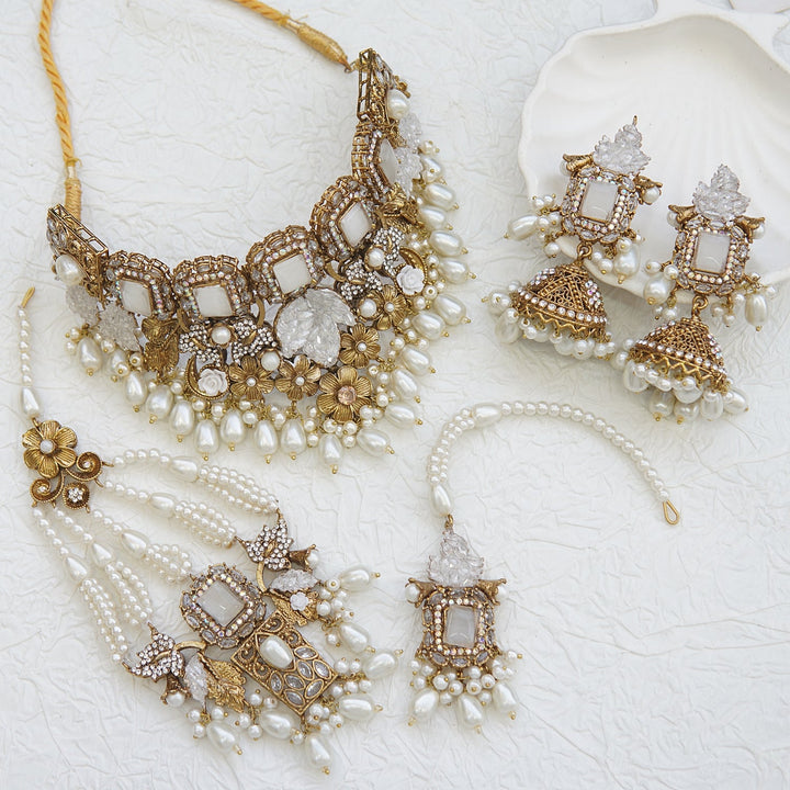 Turkish Gold Plated Bridal Set - RS ZEVARS