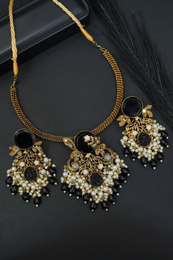 Turkish Handmade Design Necklace Set - RS ZEVARS