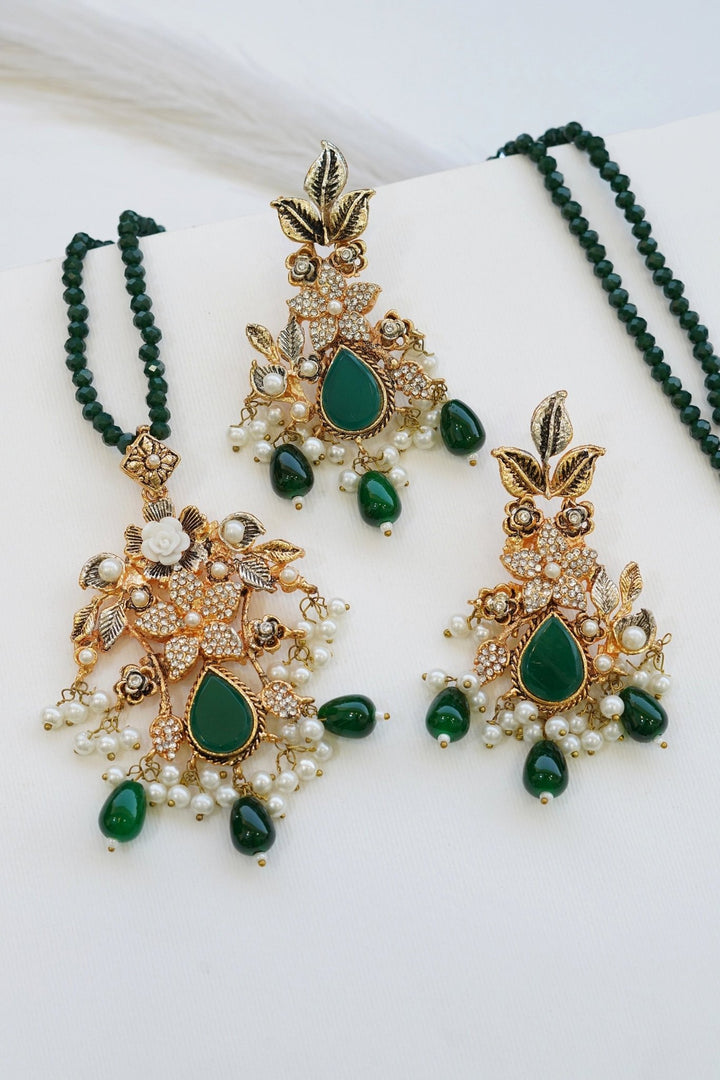 Turkish Handmade Pendant Set - RS ZEVARS