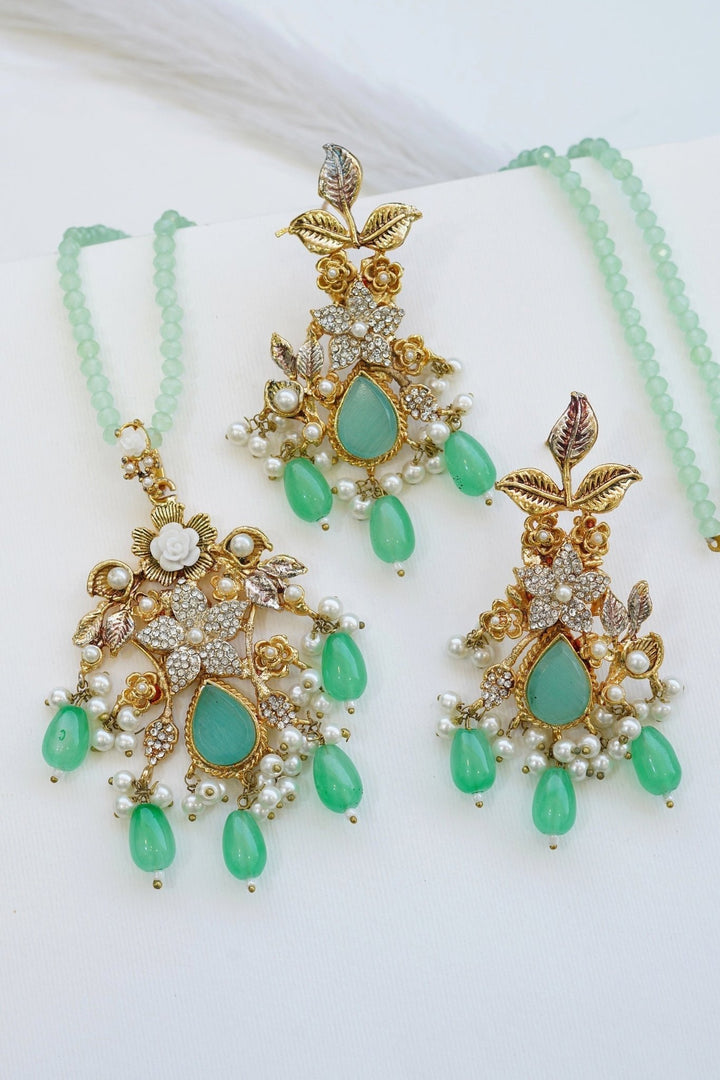 Turkish Handmade Pendant Set - RS ZEVARS