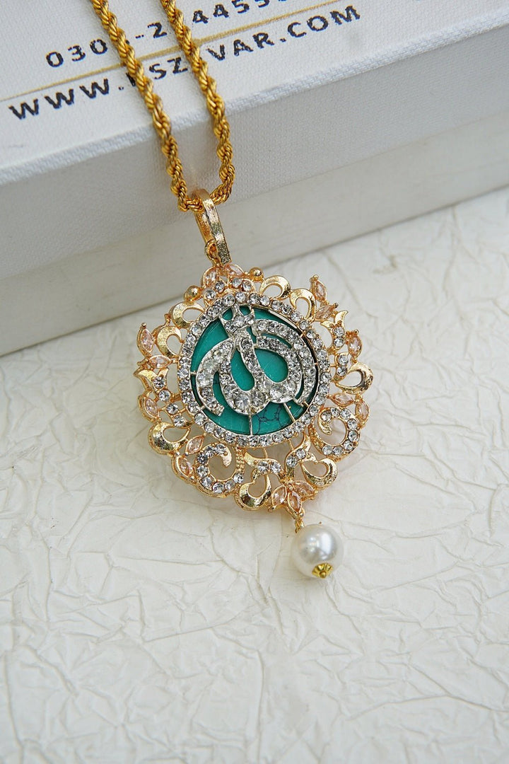Turkish Islamic Pendant With Chain - RS ZEVARS
