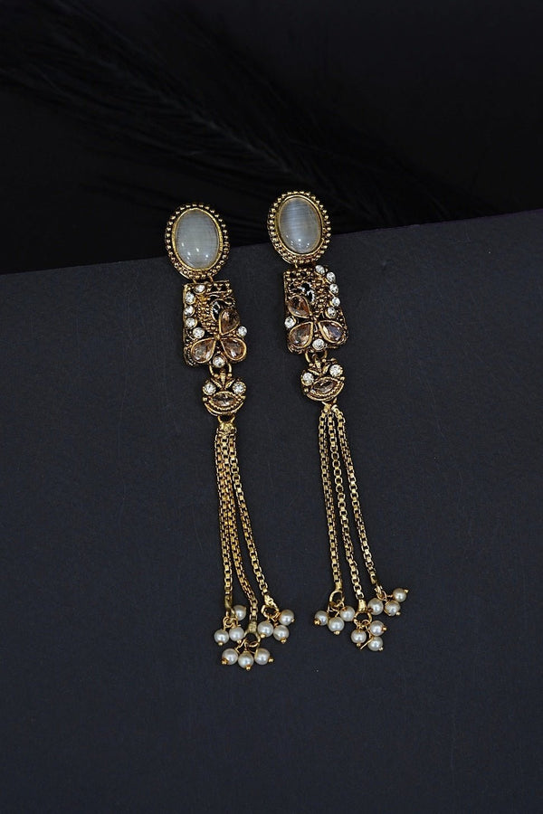 Turkish Latkan Earrings - RS ZEVARS