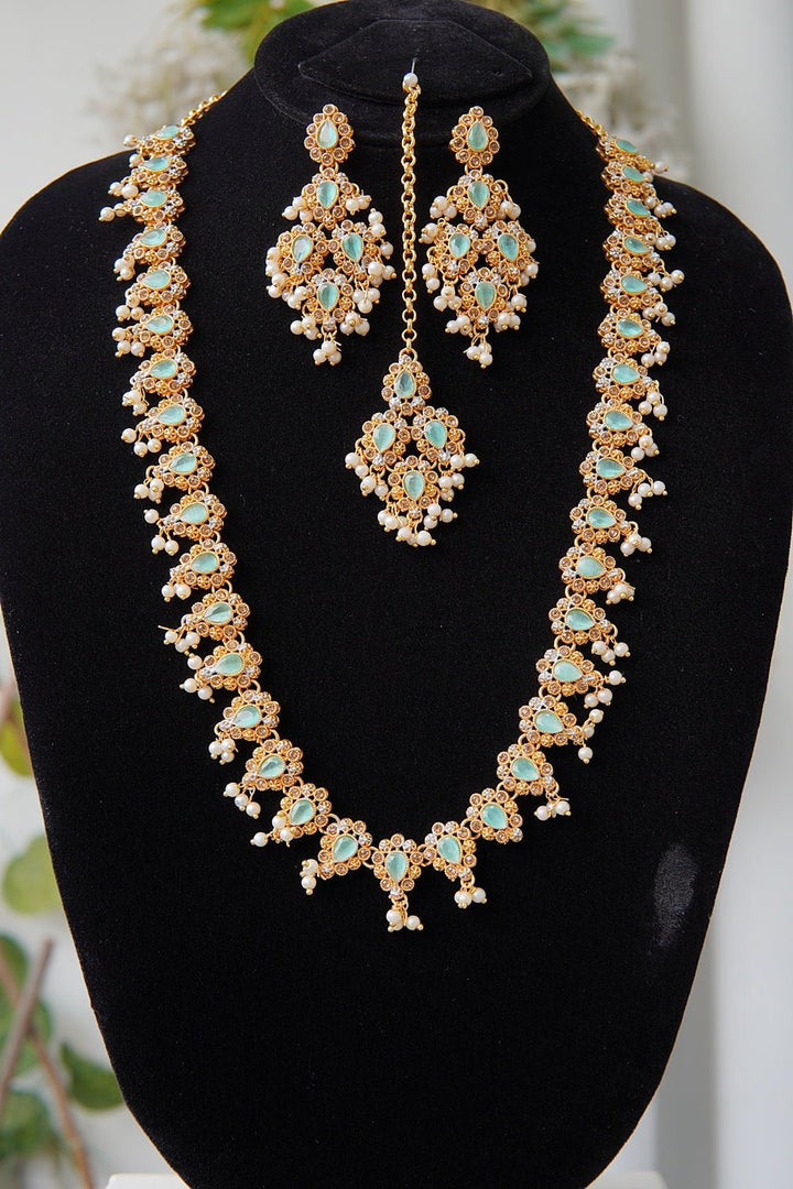 Turkish Long Ghini Mala Set - RS ZEVARS