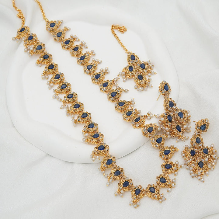 Turkish Long Ghini Mala Set - RS ZEVARS