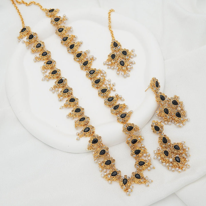 Turkish Long Ghini Mala Set - RS ZEVARS