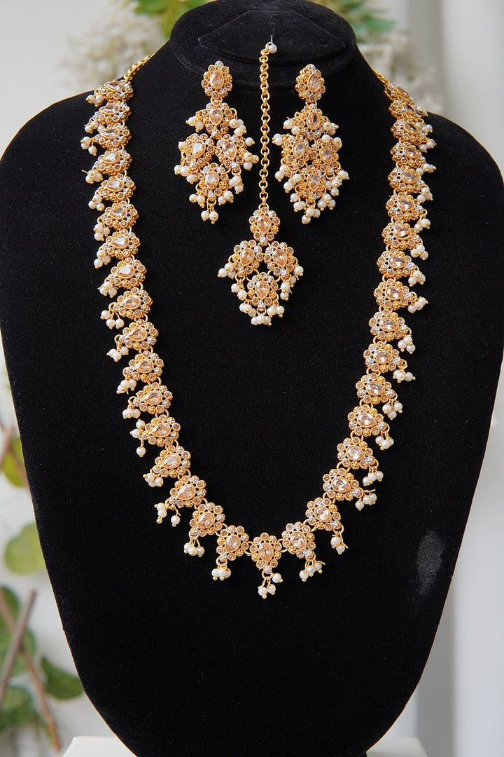 Turkish Long Ghini Mala Set - RS ZEVARS