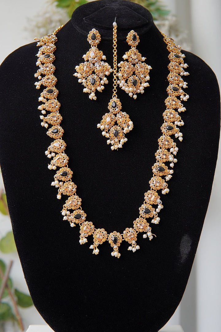 Turkish Long Ghini Mala Set - RS ZEVARS