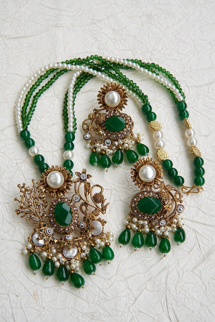 Turkish Majestic Gems Mala set - RS ZEVARS