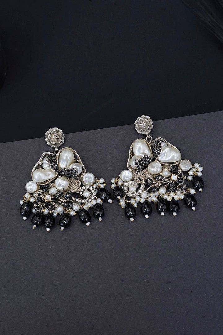 Turkish Mother Pearl Earrings - RS ZEVARS