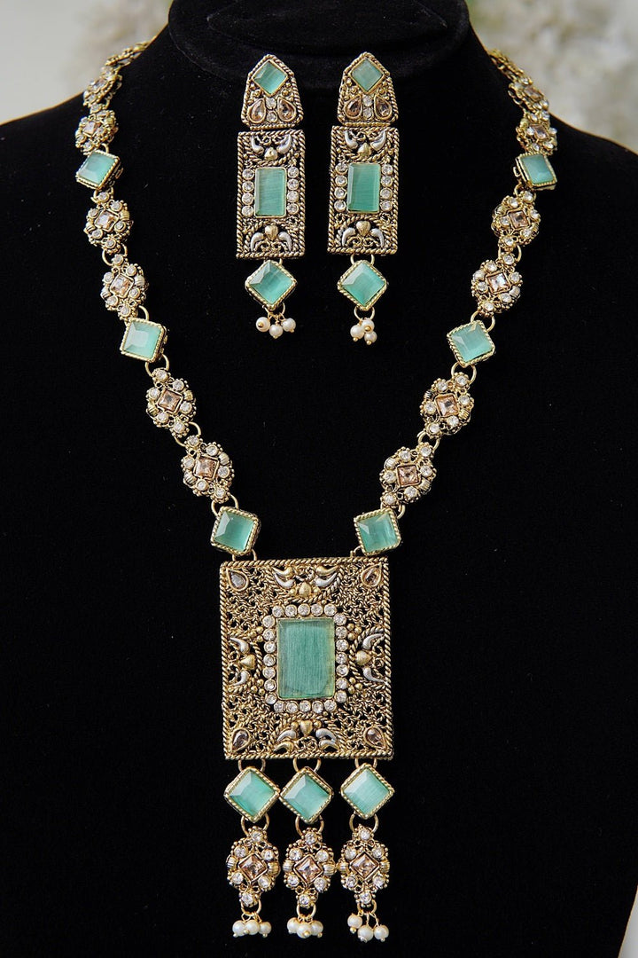 Turkish Pendant Mala Set - RS ZEVARS