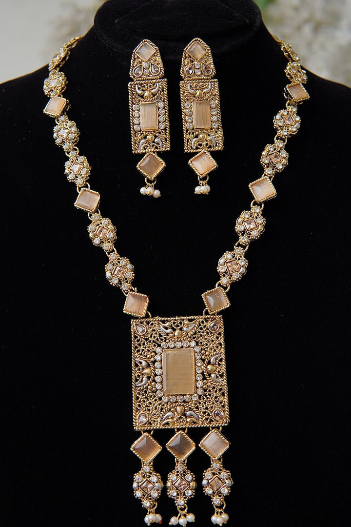 Turkish Pendant Mala Set - RS ZEVARS