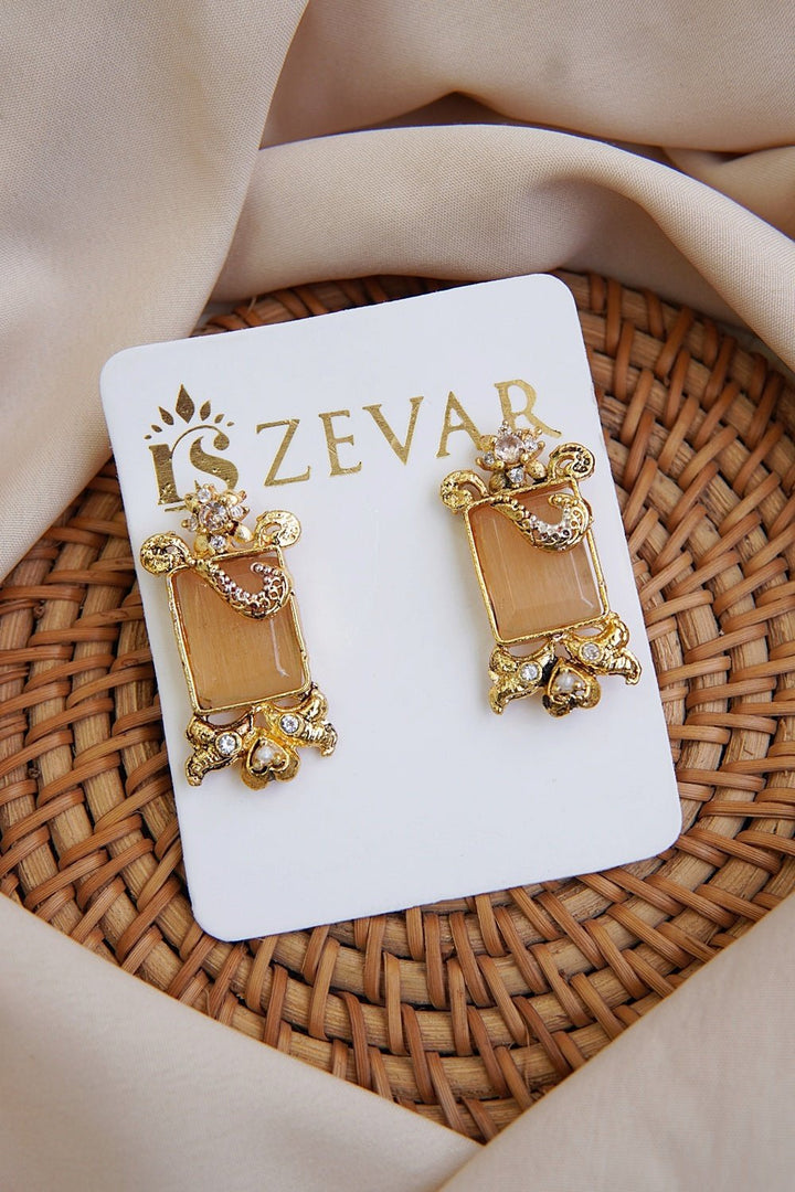 Turkish Precious Gem - Stone Studs - RS ZEVARS
