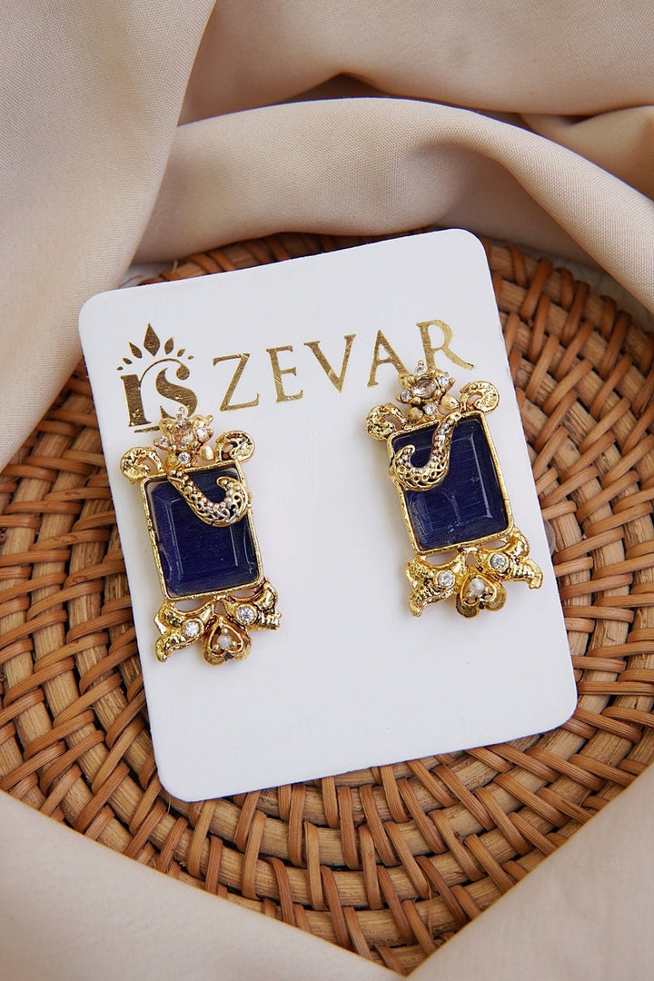 Turkish Precious Gem - Stone Studs - RS ZEVARS
