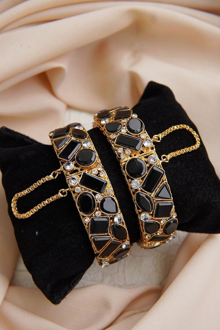 Turkish Semi - Gems Kangan Pair - RS ZEVARS