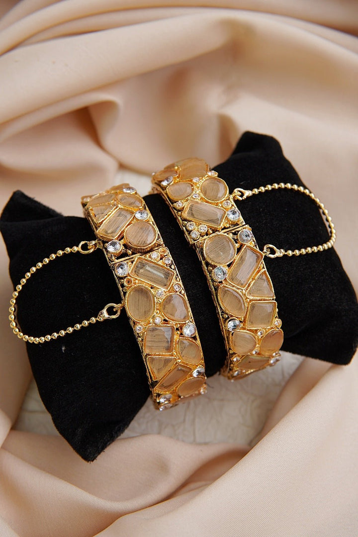 Turkish Semi - Gems Kangan Pair - RS ZEVARS