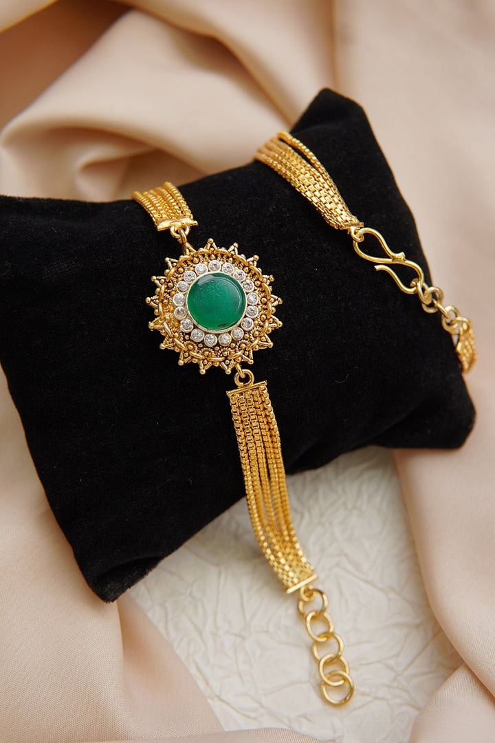 Turkish Stone Watch Style Bracelet - RS ZEVARS