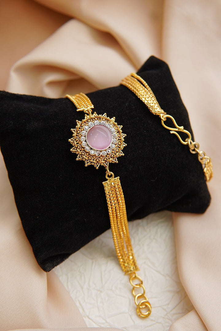 Turkish Stone Watch Style Bracelet - RS ZEVARS