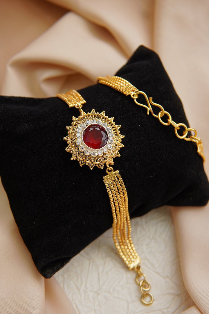 Turkish Stone Watch Style Bracelet - RS ZEVARS