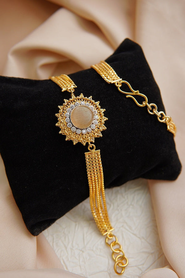 Turkish Stone Watch Style Bracelet - RS ZEVARS
