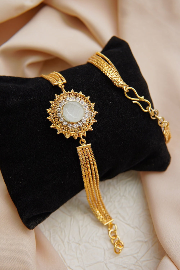 Turkish Stone Watch Style Bracelet - RS ZEVARS