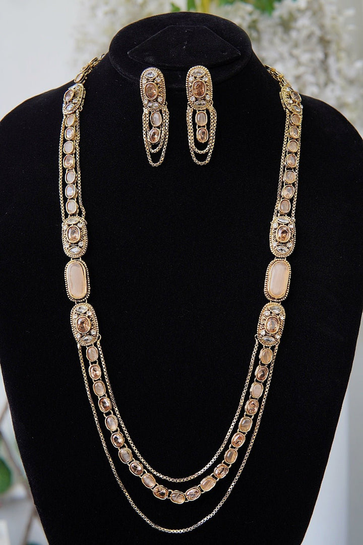 Turkish Stylish Chain Style Mala Set - RS ZEVARS