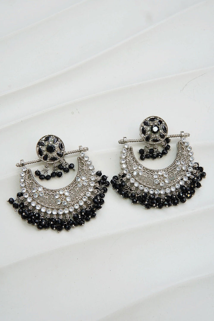 Zeenat Crescent Bali Earrings - RS ZEVARS